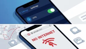 چرا VPN روی iOS وصل می‌شود ولی اینترنت قطع است؟